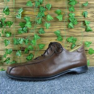 Coach Men‎ Corwin Sneaker Brown Leather Size 9.5 Narrow Gently Used 2025
